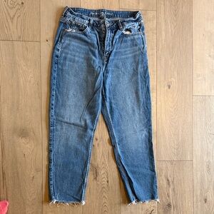 American Eagle Outfitters Distressed Blue Jeans